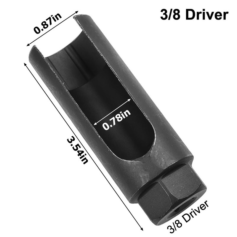Osilly Car Oil Pressure Sensor Socket, 6 Point Auto Profession