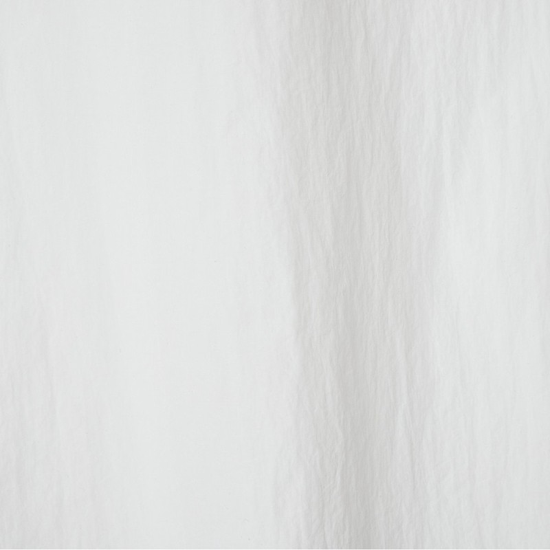JAJU [JAJU] Women's Crisp Short-Sleeve Shirt_White