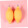 KONTONTY Duster and Air Blower Kit Squeeze Bulb Yellow Easy