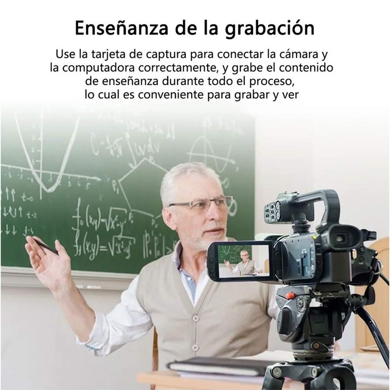 CARYWON Capturadora de Video HDMI, 4K HDMI a USB 3.0