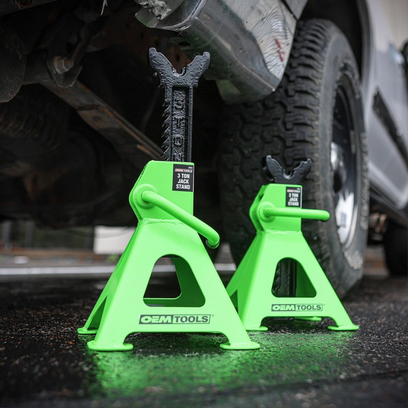 OEMTOOLS 24852 3 Ton Jack Stands, Jack Stands 3 Ton