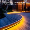 Neon Rope Lights, 50FT RGB Led Strip, Waterproof IP67, DIY