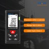 Elitech Laser Measurement Tool 165 Ft, Distance Measuring Meters with