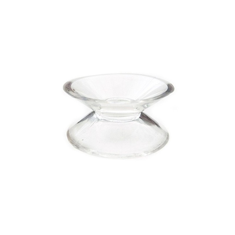 Pack of 10 x 30mm Double Sided Suction Cups/Pads/Rubber Window