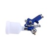 Blue Gravity Feed HVLP Mini Air Paint Spray Gun Low