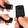 4 Pcs Black Plastic Clamp Buckles for 15mm Wide Webbing