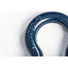 Hi-Gear 2 Pack Blue/Galvanized Bow Shackle 7/8" inch D-Ring Rugged