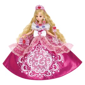 Licca-chan Doll Yumemiru Princess Pink Glitter Licca-chan