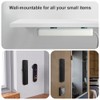 FIDWALL 4 Pack High Magnetic Remote Control Holder Hole Free