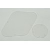 KAISH Clear LP Standard Rear Control Switch Plate Transparent Cavity