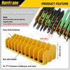 HURRICANE Plier Organizer Rack, 10-Slot Pliers Cutters Rack with Non-Slip