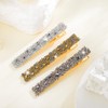 Jewemia Rhinestone Hair Clips Elegant Hair Barrettes Sparkly Hair Clip