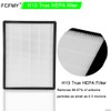 2 Packs Alexapure Breeze Filter Replacement Set Compatible with AP-B102,