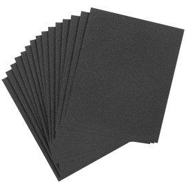 100pcs 9x11" SandingSheet 60-3000 Grit Dry Wet Sand Paper Silicon Carbide for Polishingmaterial: Silicon Carbide, grit: 800, size: 9x11" 230*280mm