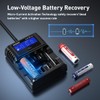 XTAR L4 Pro Battery Charger for AA AAA, LCD Display,