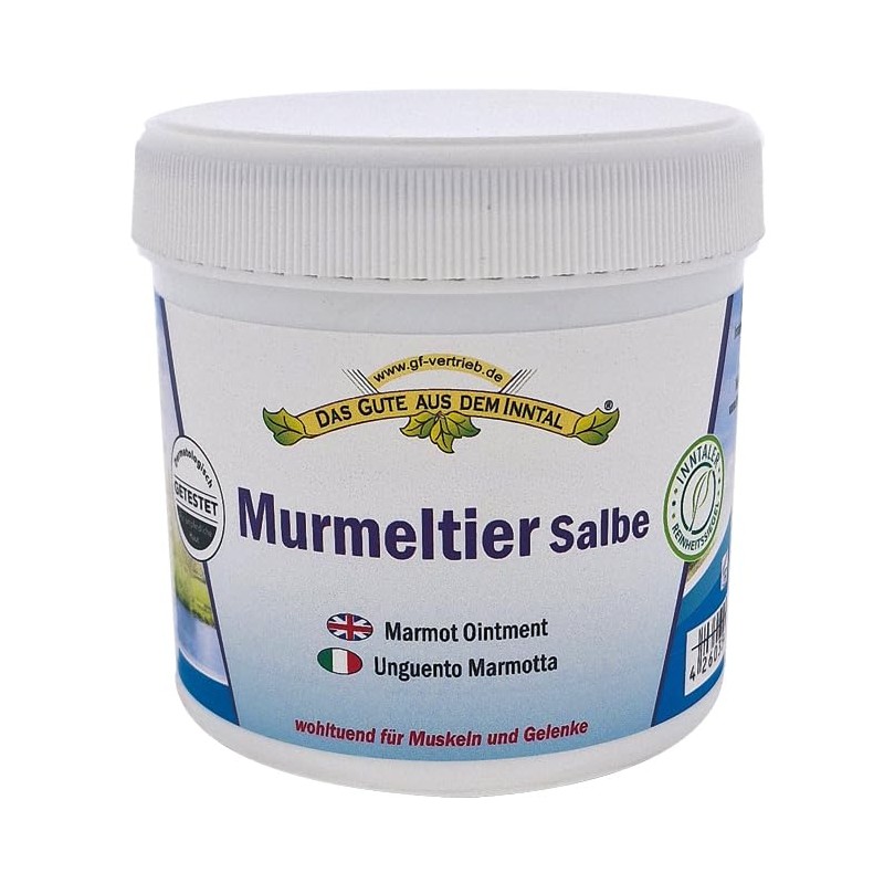 Murmeltier Salbe 200ml | Sport und Gelenksalbe | für Muskeln
