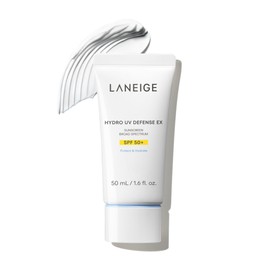LANEIGE Hydro UV Defense Sunscreen SPF 50+: Hypoallergenic & Dermatologist-Tested Korean Broad Spectrum Sun Protection with No White Cast
