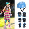 Helmet Knee Pad Adjustable Comfortable Protective Kids Sport Gear Set