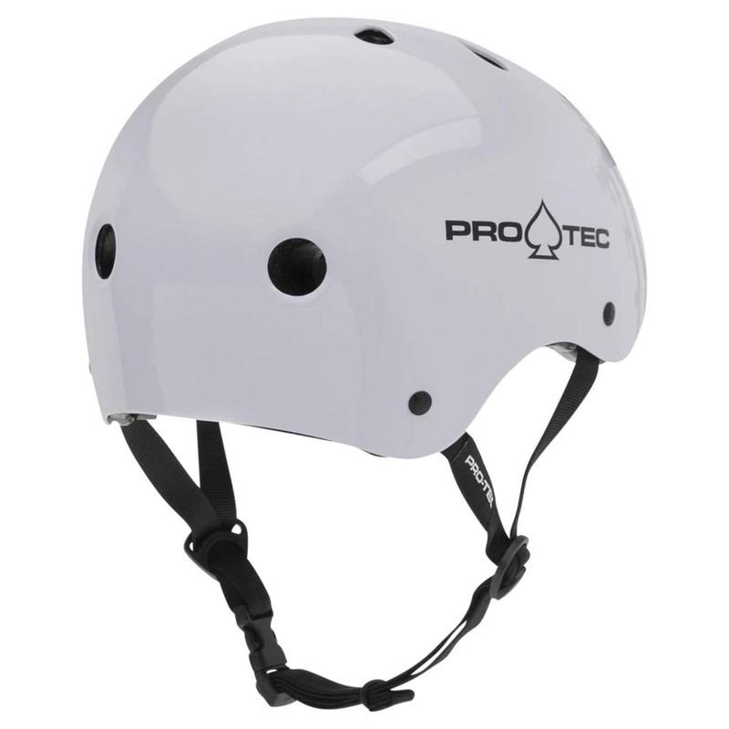 Pro-Tec Classic Cert, Gloss White, XS