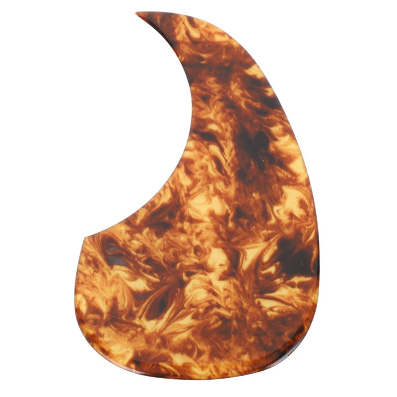 Guitar Pickguard PVC Decorative Self Adhesive Comma Shape Acoustic Guitar