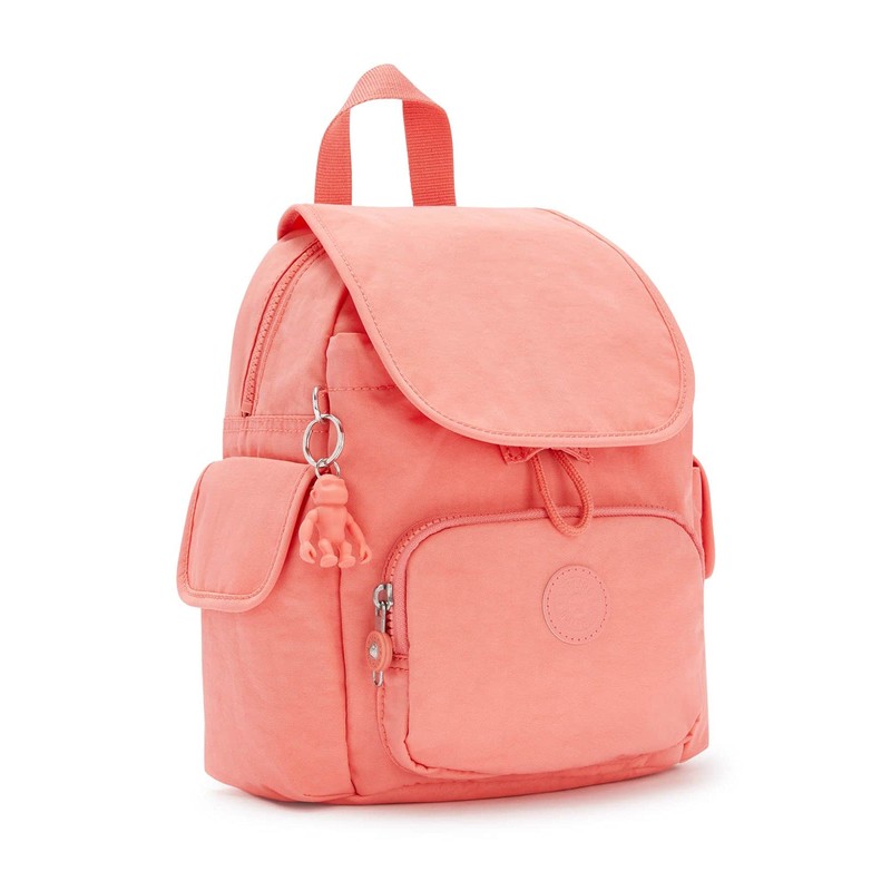 Kipling Women's City Pack Mini Casual Daypacks, Fresh Coral, One