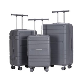 French Connection Le Voyage Luggage, Quiet Shade, 3 Piece Set