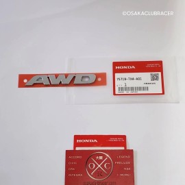 Honda Genuine OEM 2013-2018 Acura RDX Rear AWD Emblem Trunk Badge 75719-TX4-A01 13-18