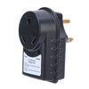 RV Surge Protector 30A Male to 30A Female Adapter 1050J