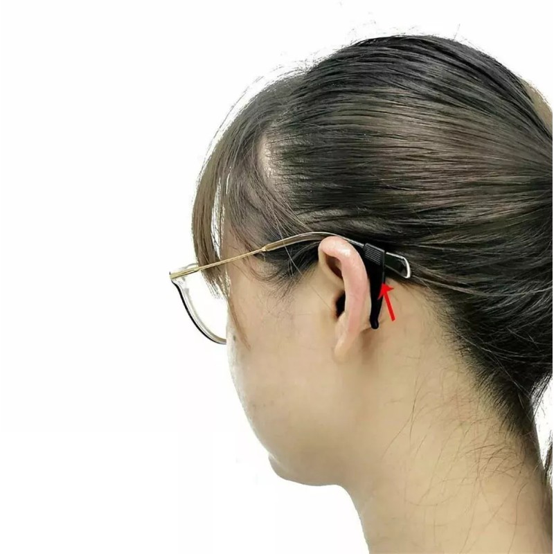 Unbranded Anti Slip Glasses Ear Hooks Tip Eyeglasses Grip Temple