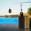 AIMALL 3-Piece Stainless Steel Fishing Bait Cage, Durable Round and
