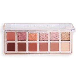 Revolution True Cone Bronze Palette 12 ultra-pigmented matte & shimmer finishes and shades long-lasting and blendable cruelty-free 3.53 oz. / 레볼루션 트루 콘 브론즈 팔레트 12가지 울트라 색소 매트 & 쉬머 마감 및 색조 오래 지속되고 블렌딩 가능 크루얼티 프리 3.53온스