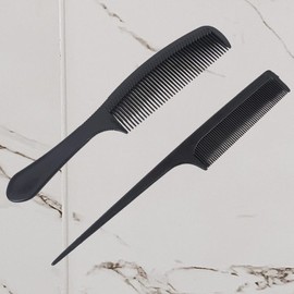 Every meal hair comb hair comb tail convenient black hairbrush / 매끼니 머리빗 헤어빗 꼬리 간편 검정색 흑색 헤어브러시