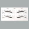 Selzen Newtype Eyebrow Drawing Helper Sticker (1 Sheet) Eyebrow Drawing Template / Selzen 뉴타입 눈썹그리기 도우미 스티커 1장 눈썹그리기틀