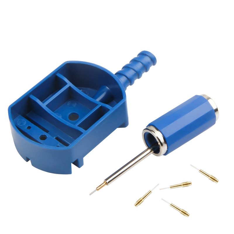 Watch Band Link Removal Tool Kit with 12pcs Replacement Pins