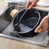 2 Pcs Scrub Brush with Handle 11'' Dish Scrubber Brush