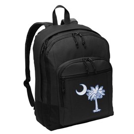 Broad Bay South Carolina Flag Backpack CLASSIC Style South Carolina Backpack Laptop Sleeve