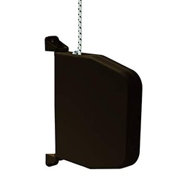 Selve Mini Winder Surface-Mounted Pivoting with 5 m Cord 4.5 mm Thickness (Including Roller Shutter Cord, Brown)