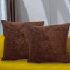 Seechoo Corduroy Cushion Covers, Set of 2, 45 x 45