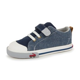 See Kai Run Stevie II - Sneaker for Kids, Chambray, Toddler 9.5