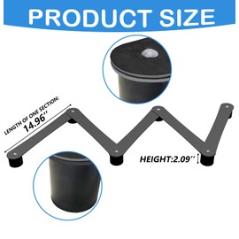 WIPHANY Hockey Stick Handling Training Aid Adjustable Hockey Stickhandling Trainer Suitable for On or Off Ice Lightweight Portable Hockey Training Aid for Improving Puck Control Dangler