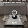 Portable 1.0HP Under Desk Treadmill with Incline Home/Office Walking Jogging