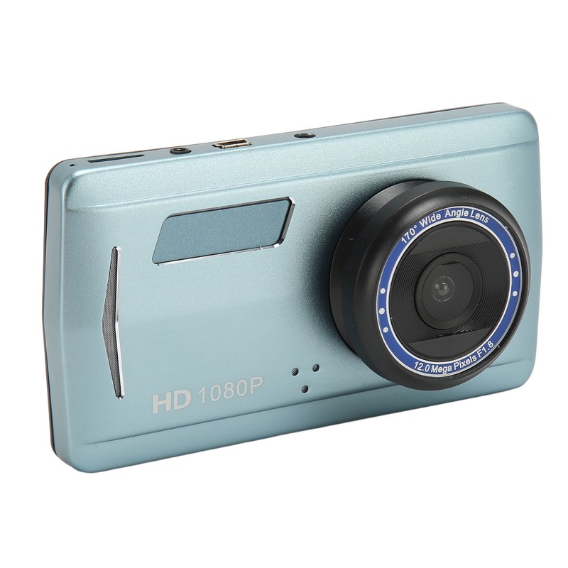 4.5in Car Dash Cam with Dual Lens 1080P HD 170