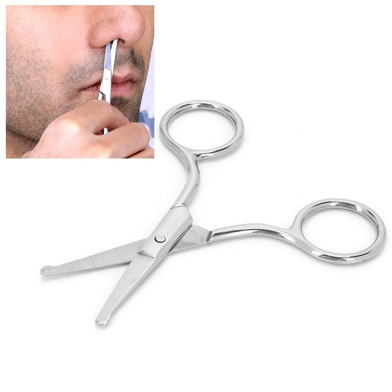 Entatial Tijeras para el Pelo de la Nariz con Punta