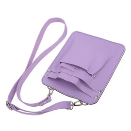 Operitacx PU Tool Bag Waist Pouch Organizer for Florists Crossbody Carrier with Multi Pockets for Flower Arranging Pruning Shears Holder for Garden Tools Portable Floral Kit