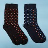 segnalibro Men's Socks Cotton Rich Comfortable Classic Patterned Dress Socks,