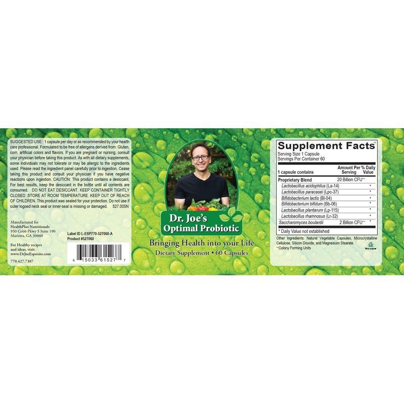 Dr. Joe's Optimal Probiotic