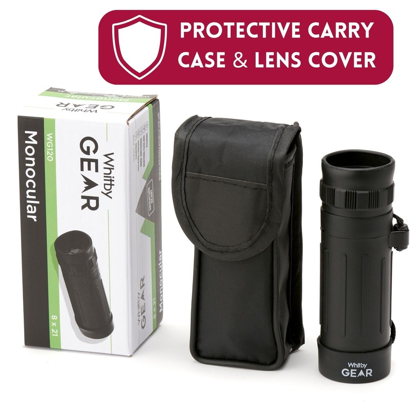 Whitby Gear 8x 21mm Monocular - Explore the Outdoors with