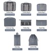 Vercord 8 Set Travel Packing Cubes Luggage Organizers Cubes for