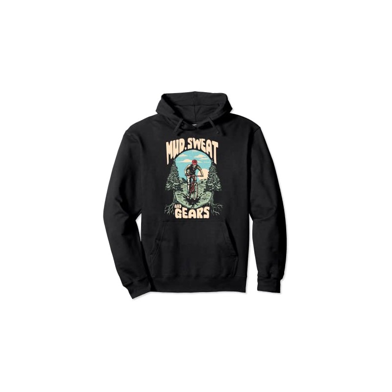 Mud Sweat & Gears Skeleton Mountain Biker Sweet Biking Skull