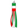 60" Lot of 2 Italy Nylon Wind Sock Windsock